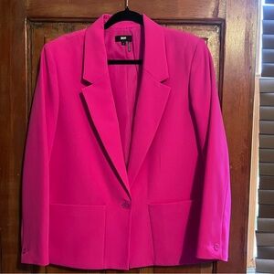 DKNY Women's Shocking Pink Blazer